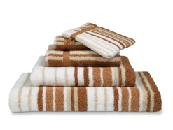 Bath & Living Vandyck Package deal 98: 3x bath towel ONTARIO Cognac