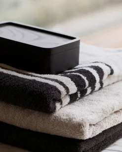 Bath & Living Vandyck Package deal 31: 2x bath towel + 2x washcloth RANGER Off Black