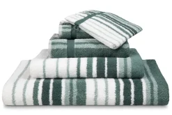 Bath & Living Vandyck Package deal 76: 3x guest towel ONTARIO Earth Green
