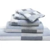 Bath & Living Vandyck Package deal 91: 3x guest towel BOSTON Misty Blue