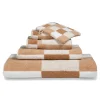 Bath & Living Vandyck Package deal 67: 4x guest towel BOSTON Praline