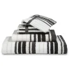 Bath & Living Vandyck Package deal 62: 7x guest towel ONTARIO Off Black