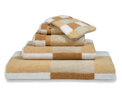 Bath & Living Vandyck Package deal 87: 6x guest towel BOSTON Sandy Gold