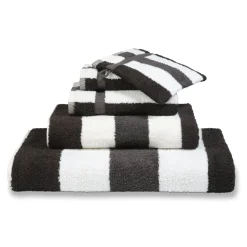 Bath & Living Vandyck Package deal 56: 6x washcloth VANCOUVER Off Black