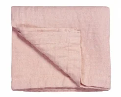 Bath & Living Vandyck PURE 11 bedspread / pillowcase Faded Pink-140 (cotton / linen) PRSA18111