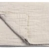 Bath & Living Vandyck PURE 22 plaid/bedspread 180x260 cm Sand-048 (cotton/linen)