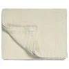 Bath & Living Vandyck PURE 68 plaid/bedspread 160x250 cm Cream Tan (PRSA23168)