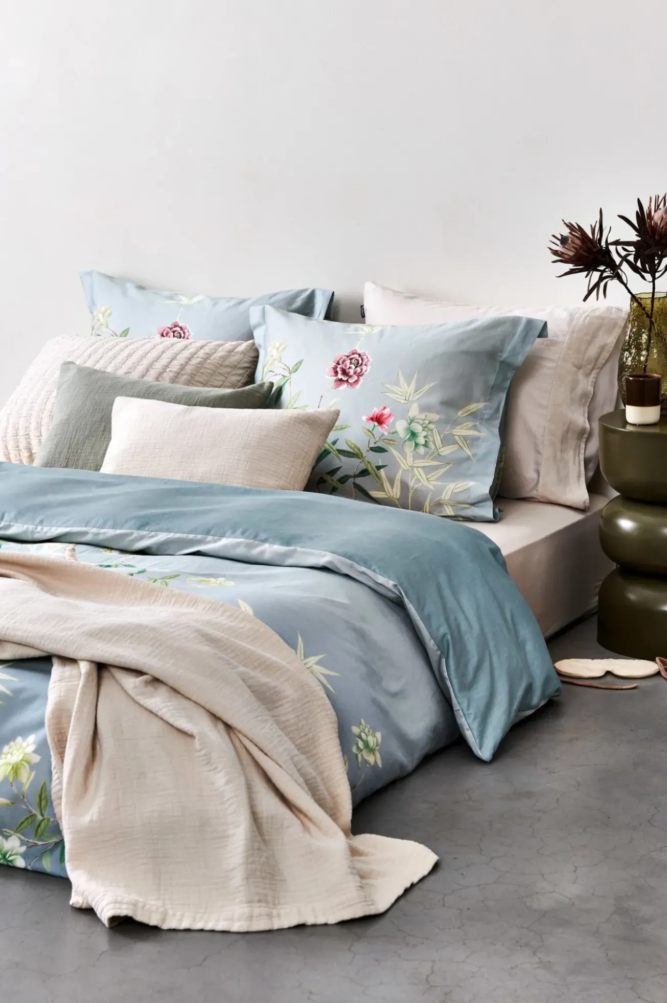 Bath & Living Vandyck PURE 68 plaid/bedspread 160x250 cm Cream Tan (PRSA23168)