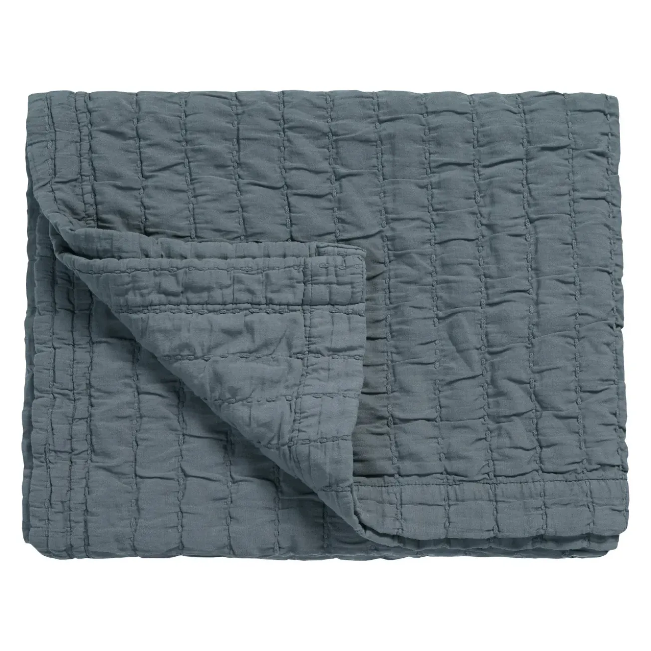 Bath & Living Vandyck PURE 64 throw/bedspread 180x260 cm Oceanview (cotton) PRSA22264