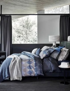 Bath & Living Vandyck PURE 64 throw/bedspread 260x260 cm Oceanview (cotton) PRSA22264