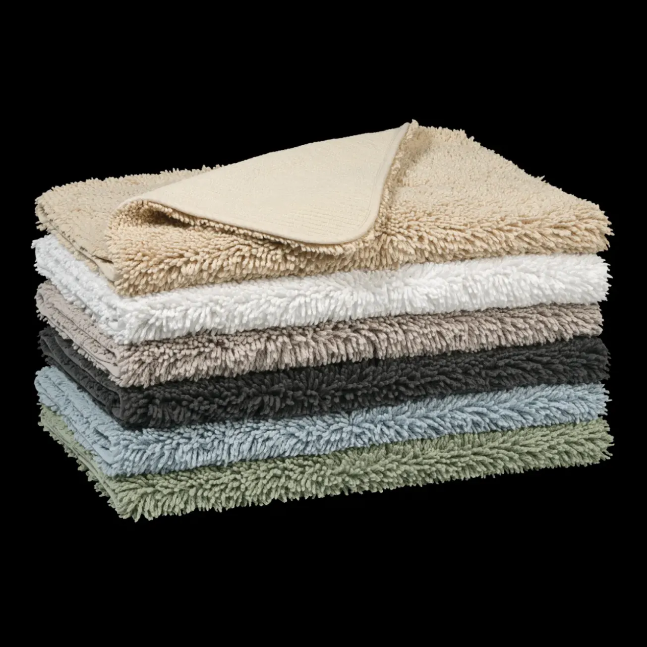 Bath & Living Vandyck RANGER SPRAY bath mat color Misty Blue-109