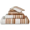 Bath & Living Vandyck Remainder 70: Bath towel ONTARIO Praline 90x195 cm
