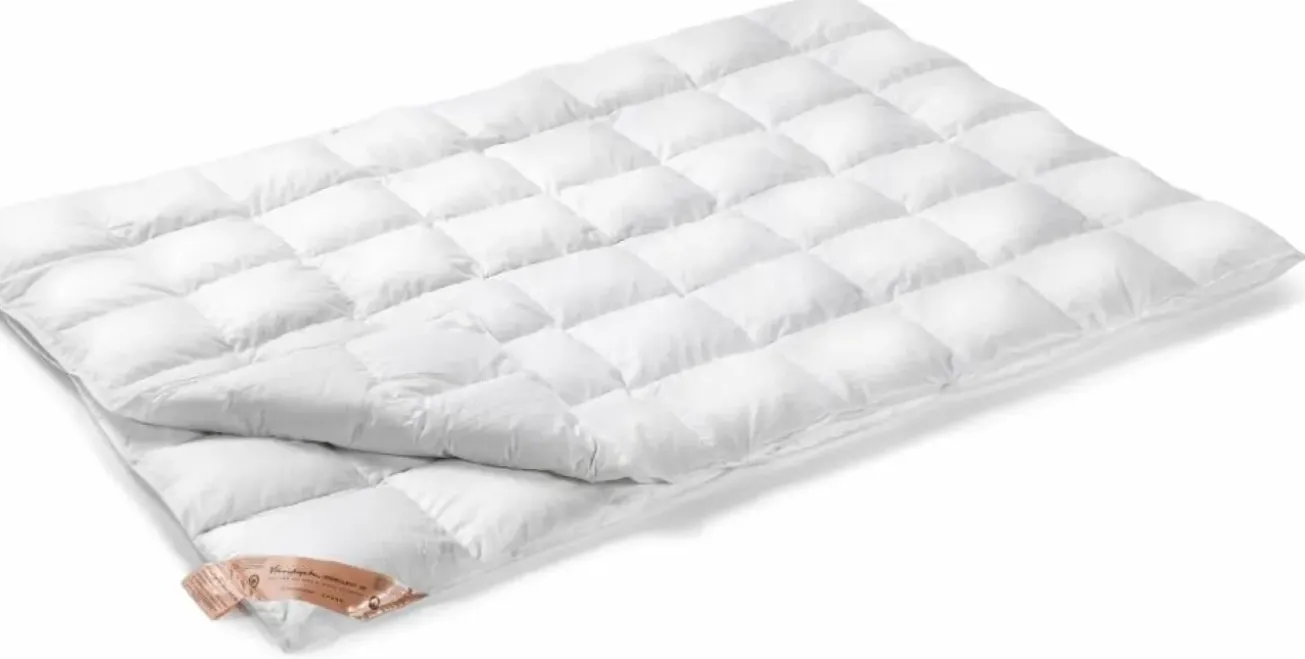 Bath & Living Vandyck 4-season duvet 95% down EXCELLENT Duo (BE004 518)