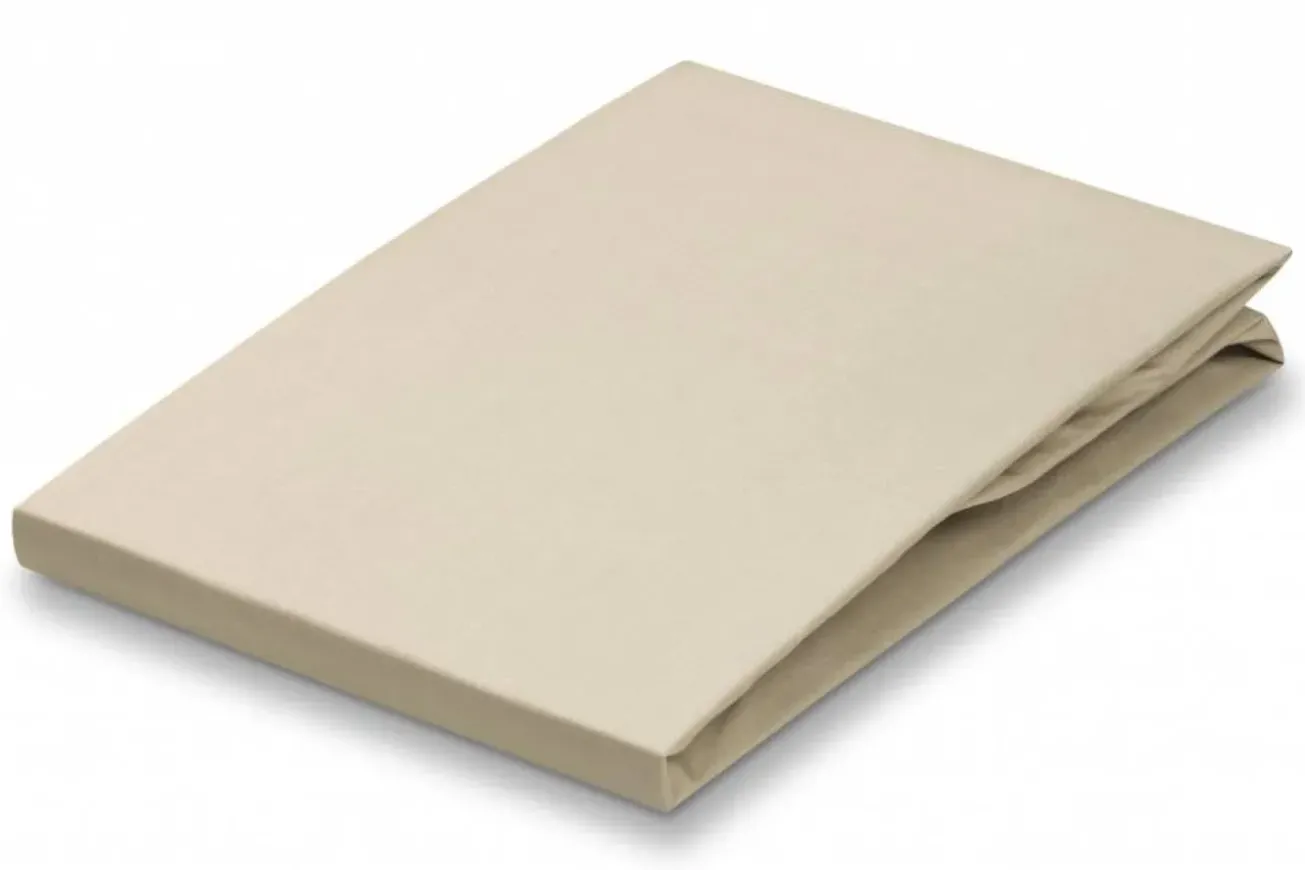 Bath & Living Vandyck Topper fitted sheet Linen-028 (percale cotton)
