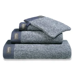 Bath & Living Vandyck Towel HOME Mouliné Blue Ink-199 (BAKC18201)