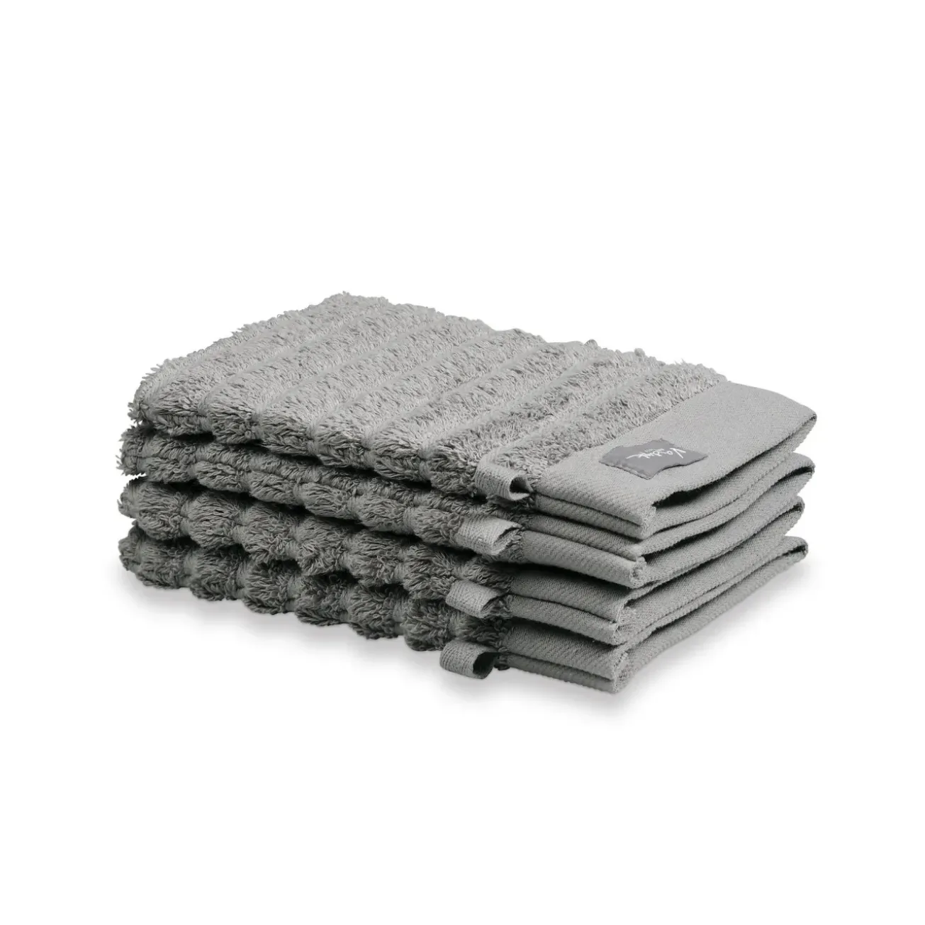 Bath & Living Vandyck Towel HOME Wave Mole Gray-001