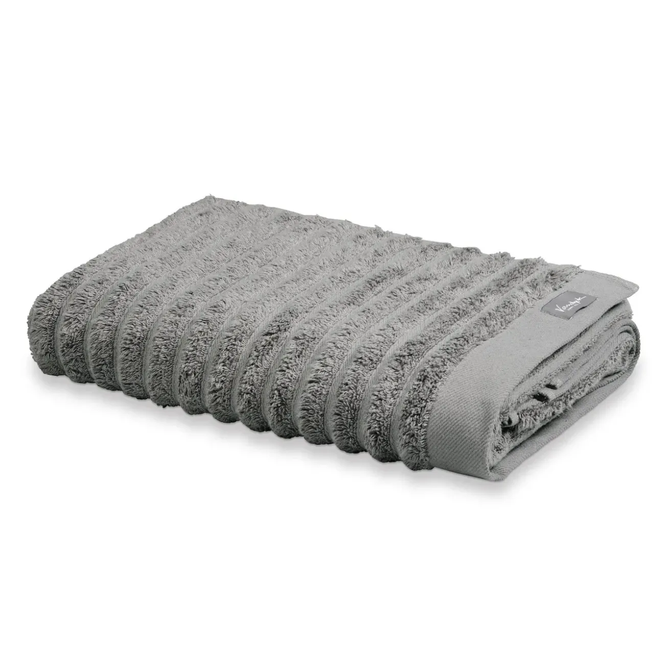 Bath & Living Vandyck Towel HOME Wave Mole Gray-001