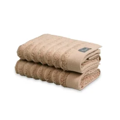 Bath & Living Vandyck Towel HOME Wave Praline-163