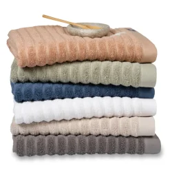 Bath & Living Vandyck Towel HOME Wave Praline-163
