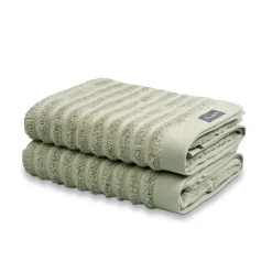 Bath & Living Vandyck Towel HOME Wave Smoke Green-814