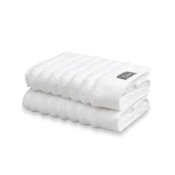 Bath & Living Vandyck Towel HOME Wave White-090