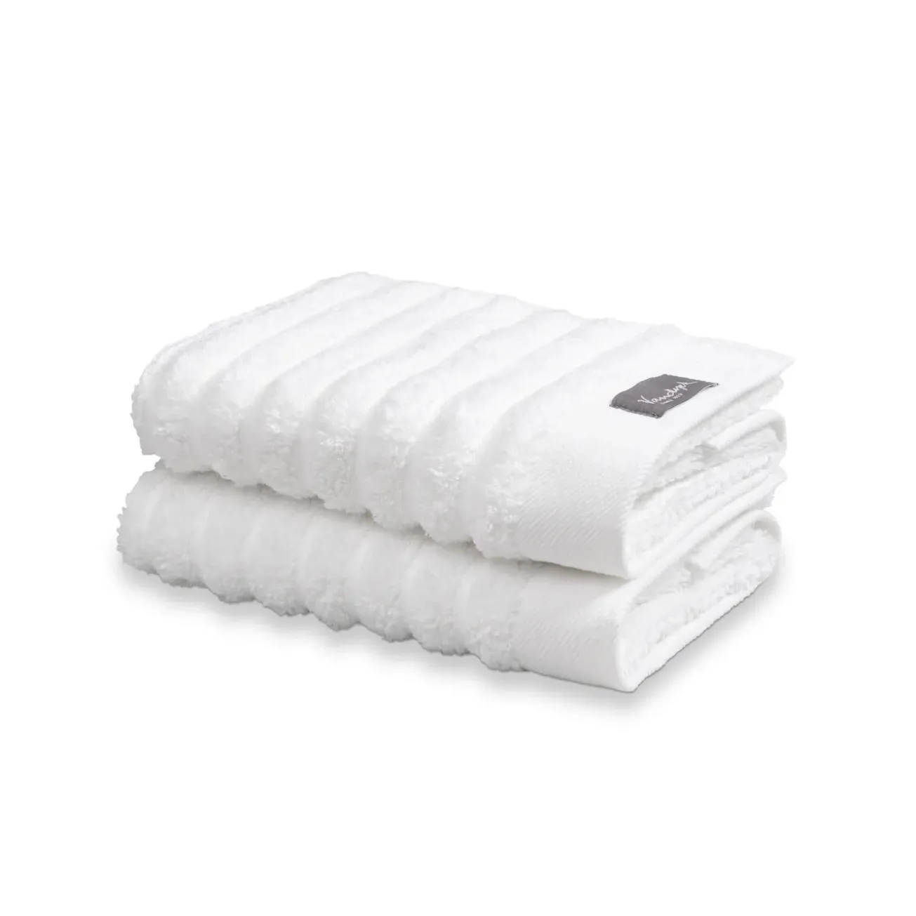 Bath & Living Vandyck Towel HOME Wave White-090