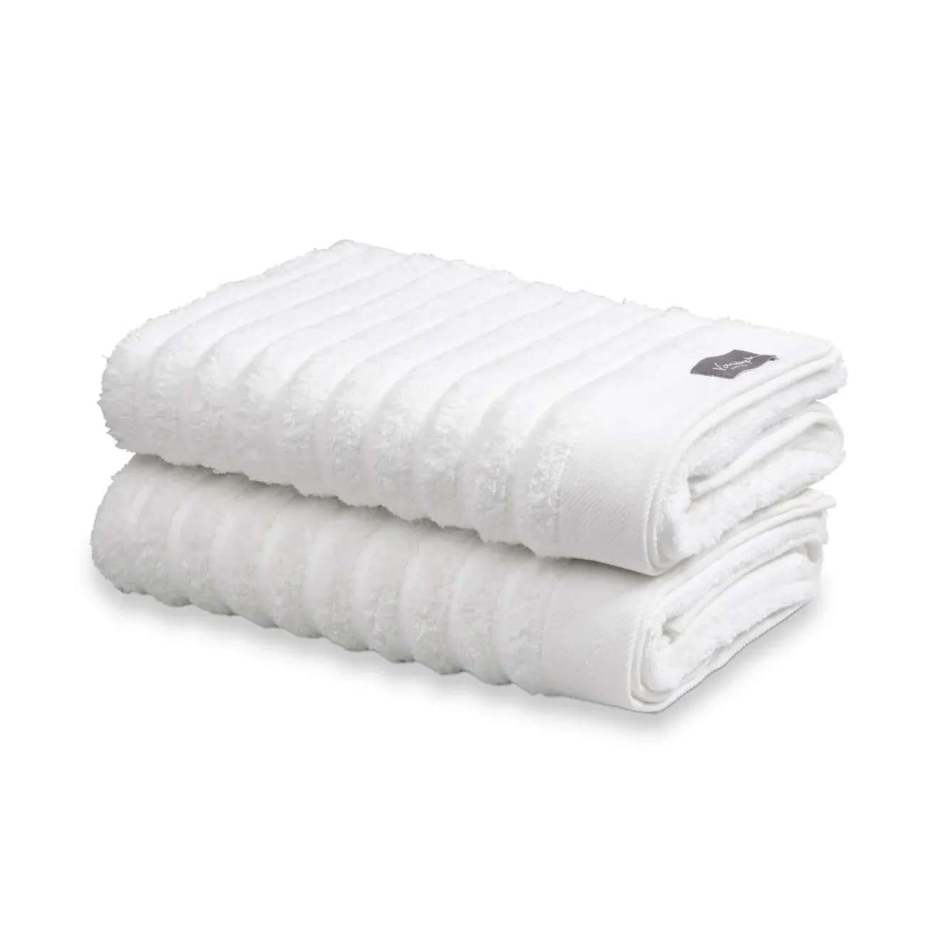 Bath & Living Vandyck Towel HOME Wave White-090