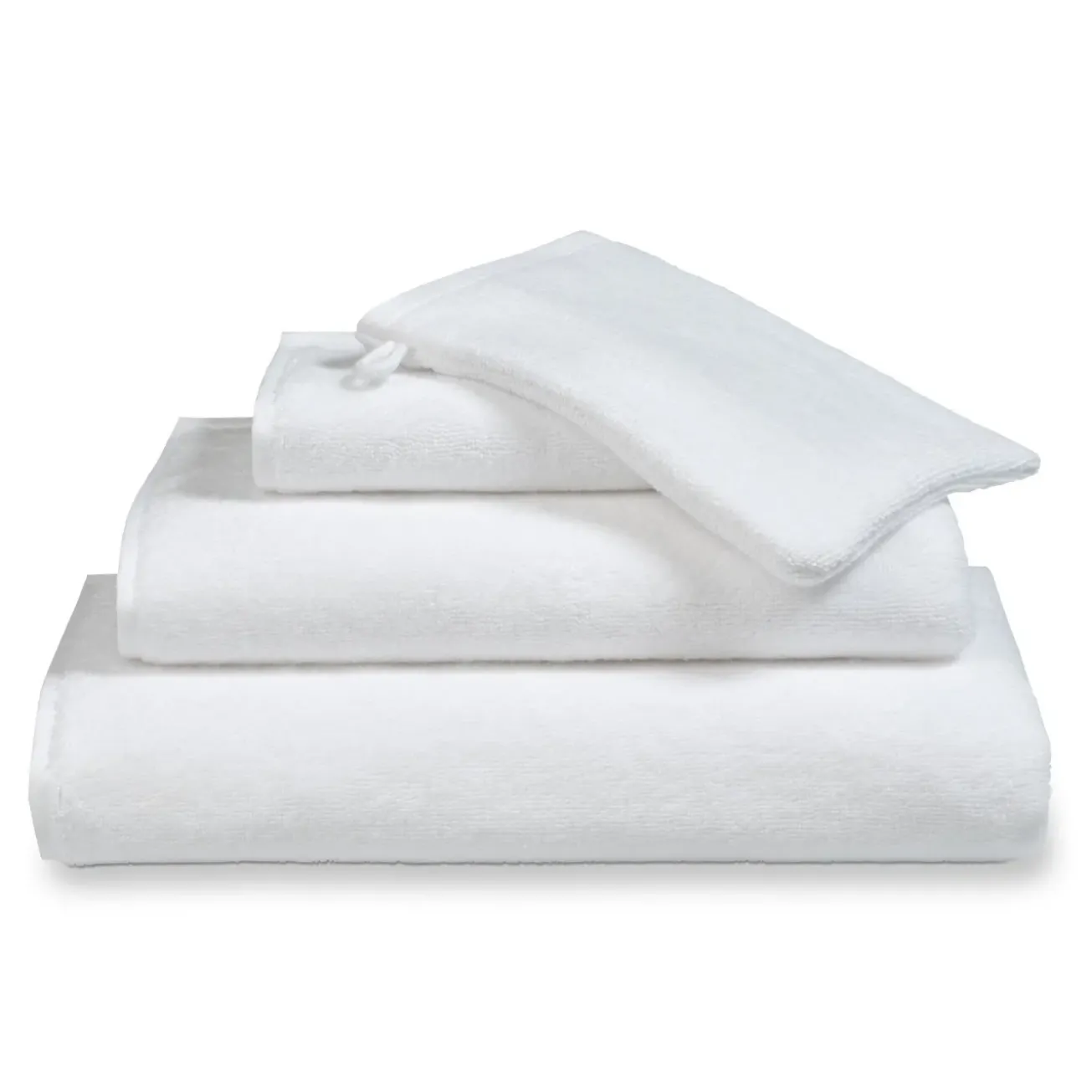 Bath & Living Vandyck Towel VERONA Uni color White-090