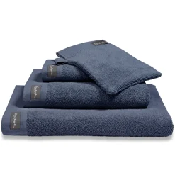 Bath & Living Vandyck Towel 60x110 cm HOME collection Uni Blue Ink (BAKC13202) set/3 pieces