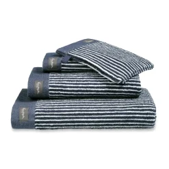 Bath & Living Vandyck Towel 60x110 cm HOME Petit Ligne Blue Ink (BAKC15101) set/3 pieces