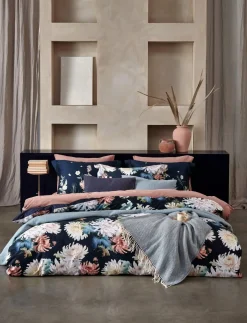 Bath & Living Vandyck Vandyck DARK MIDNIGHT duvet cover Blue Ink 200x220 cm