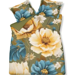 Bath & Living Vandyck Vandyck GOLD RUSH duvet cover Martini Olive 200x220 cm