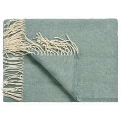 Bath & Living Vandyck Vandyck HOME Benevento plaid Pearl Blue 130x220 cm
