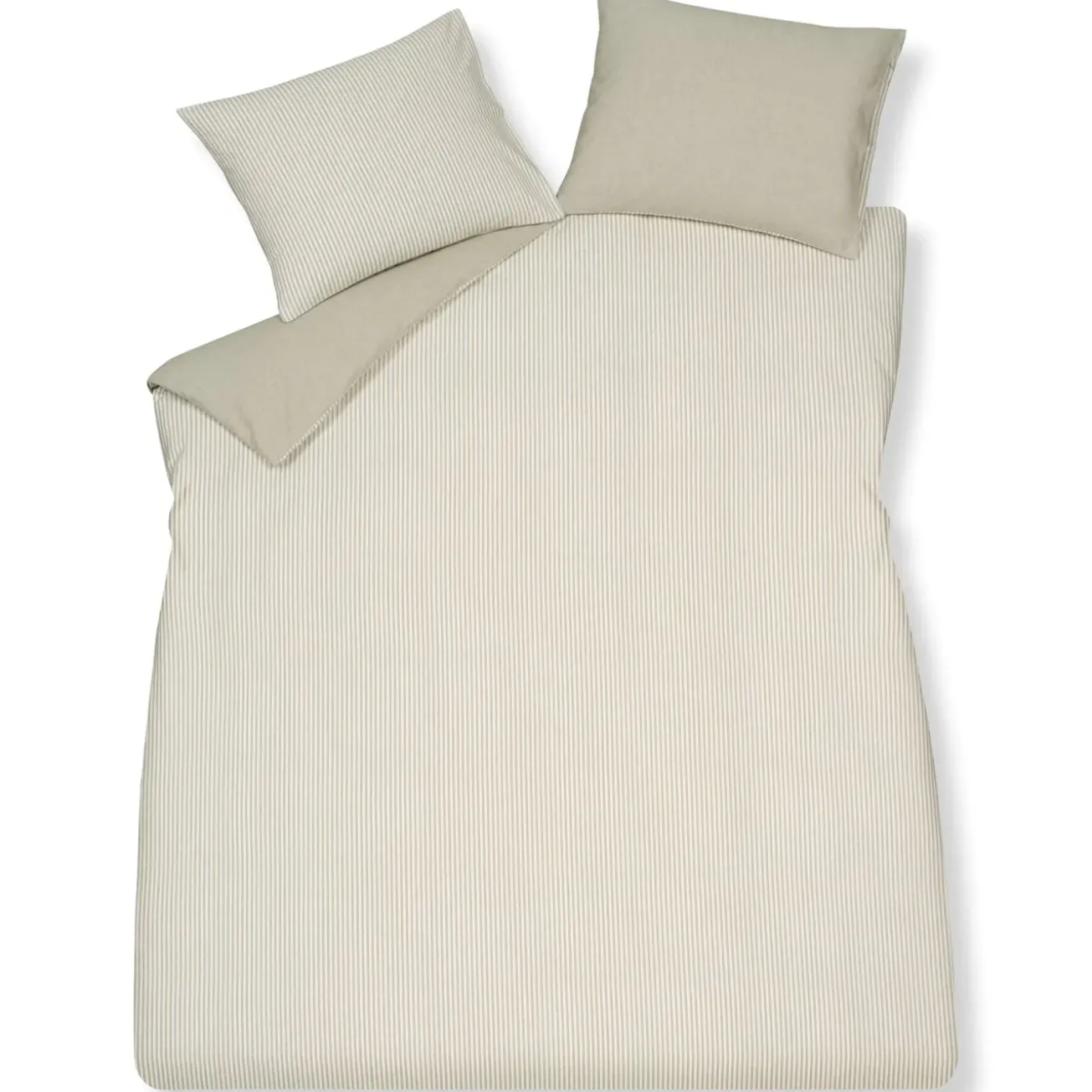 Bath & Living Vandyck Vandyck HOME Salerno duvet cover Sage Green 140x220 cm