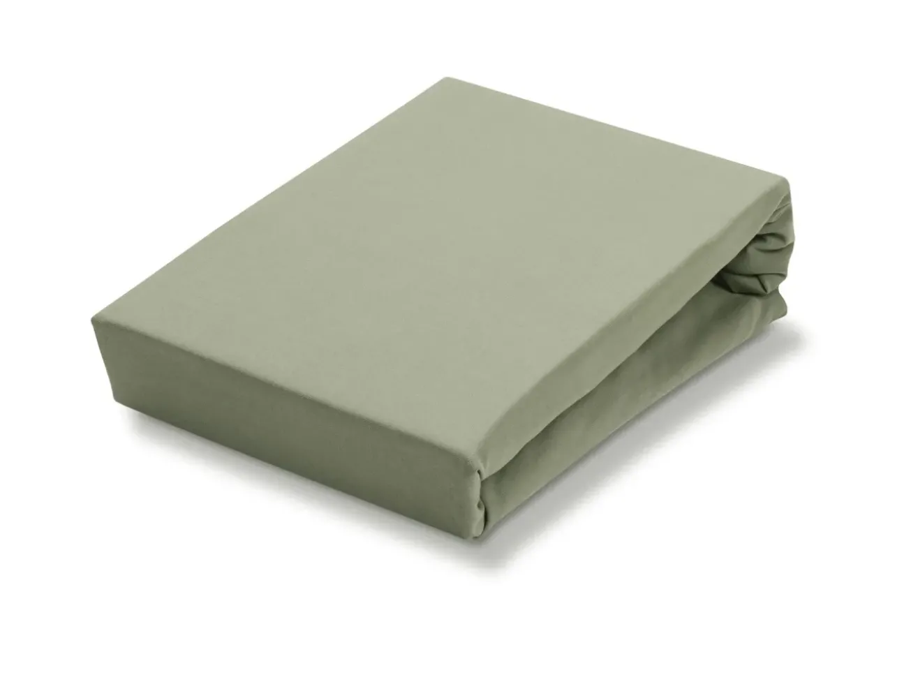 Bath & Living Vandyck Vandyck JERSEY SOFT topper fitted sheet Light Olive
