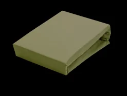 Bath & Living Vandyck Vandyck JERSEY SUPREME fitted sheet Martini Olive