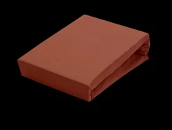 Bath & Living Vandyck Vandyck JERSEY SUPREME fitted sheet Rusty Brown