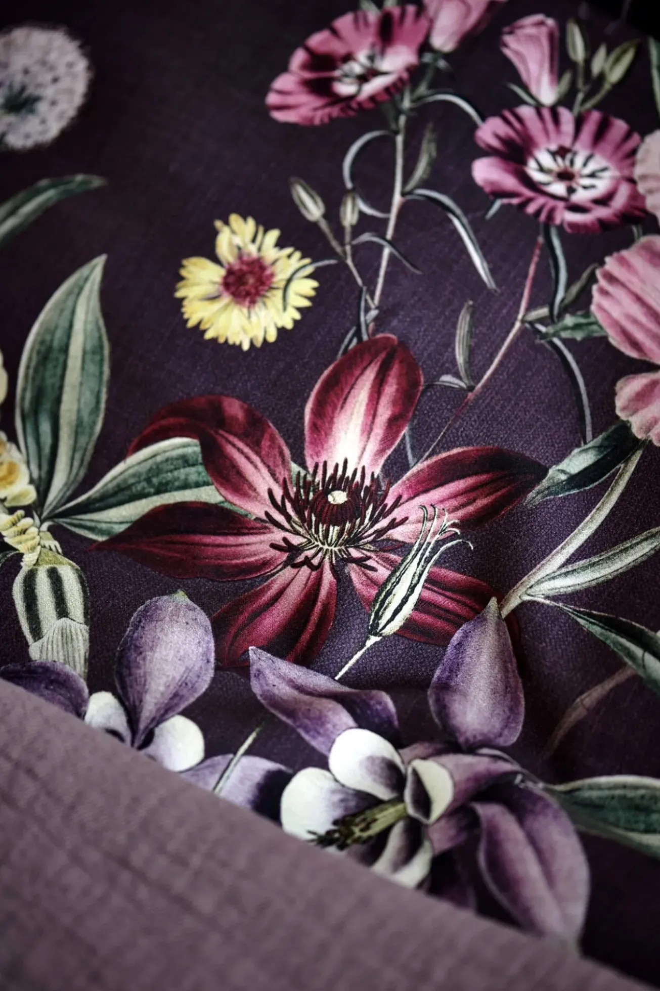 Bath & Living Vandyck Vandyck NOIR GARDEN duvet cover 200x220 cm