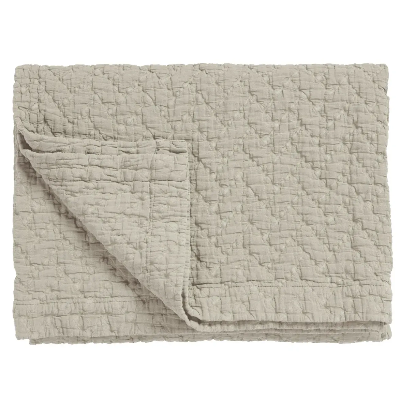 Bath & Living Vandyck Vandyck PURE 10 bedspread Stone 260x260 cm