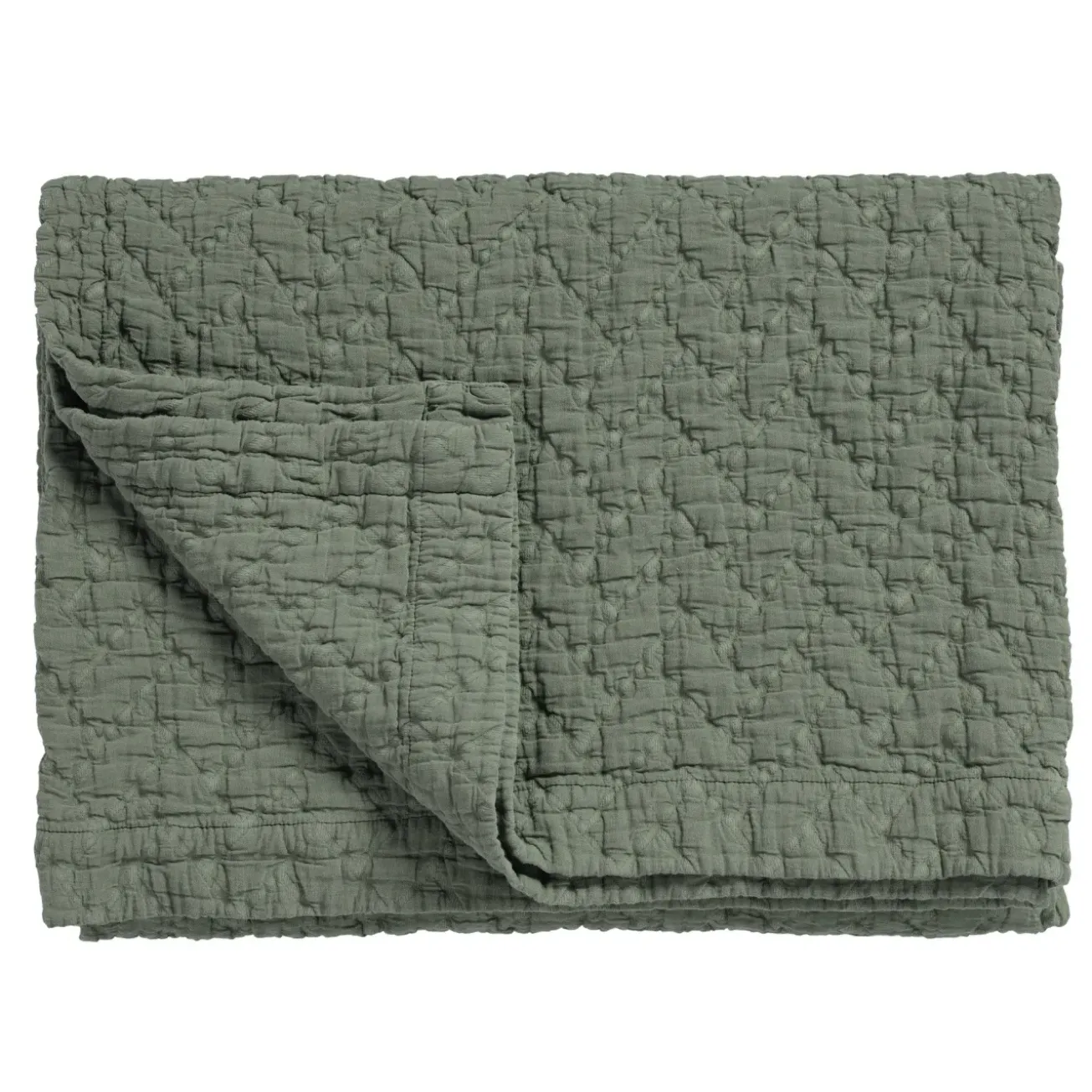Bath & Living Vandyck Vandyck PURE 10 bedspread Sage Green 180x260 cm