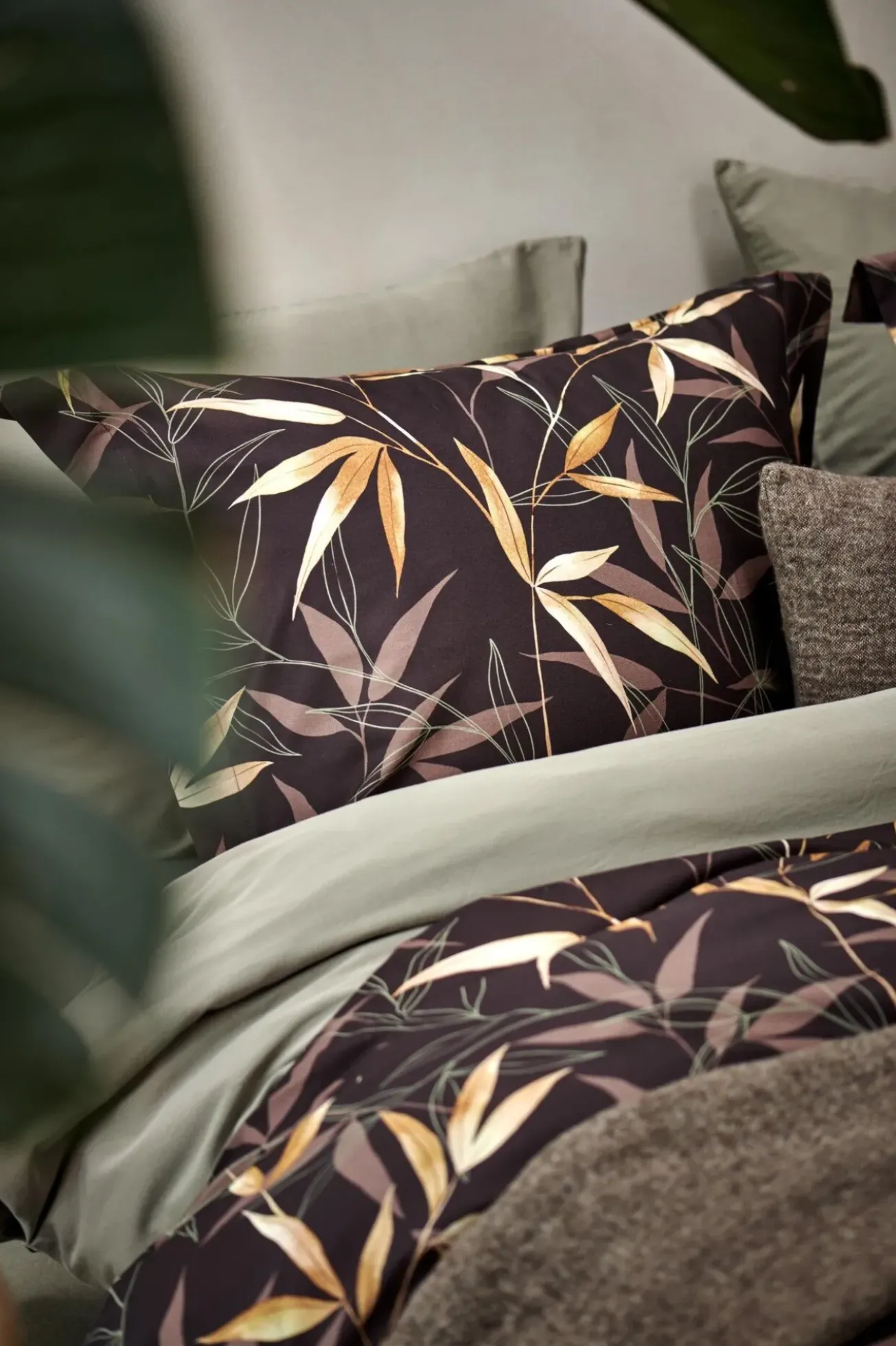 Bath & Living Vandyck Vandyck PURE 84 duvet cover Thyme 140x220 cm