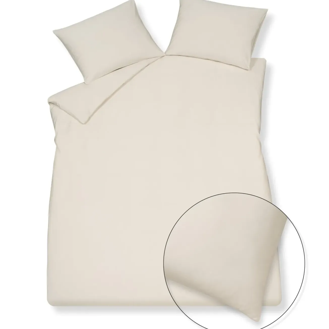 Bath & Living Vandyck Vandyck PURE 84 duvet cover Cream Tan 200x220 cm