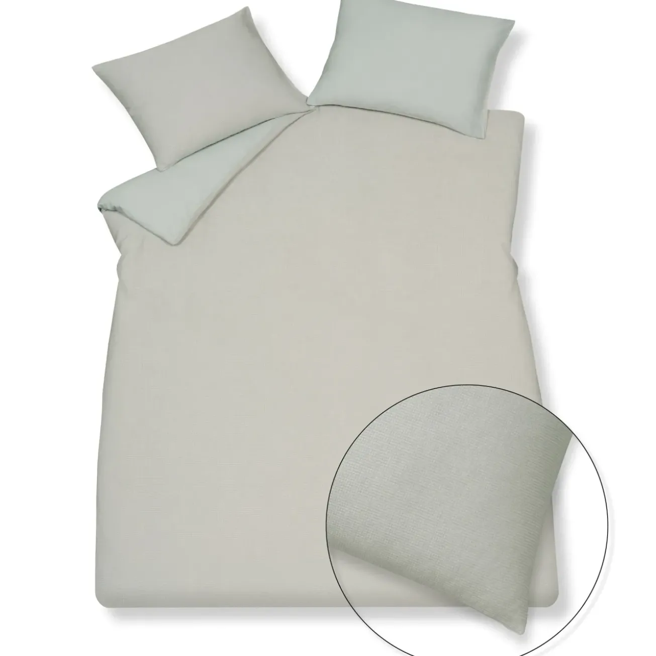 Bath & Living Vandyck Vandyck PURE 85 duvet cover Pearl Blue 140x220 cm