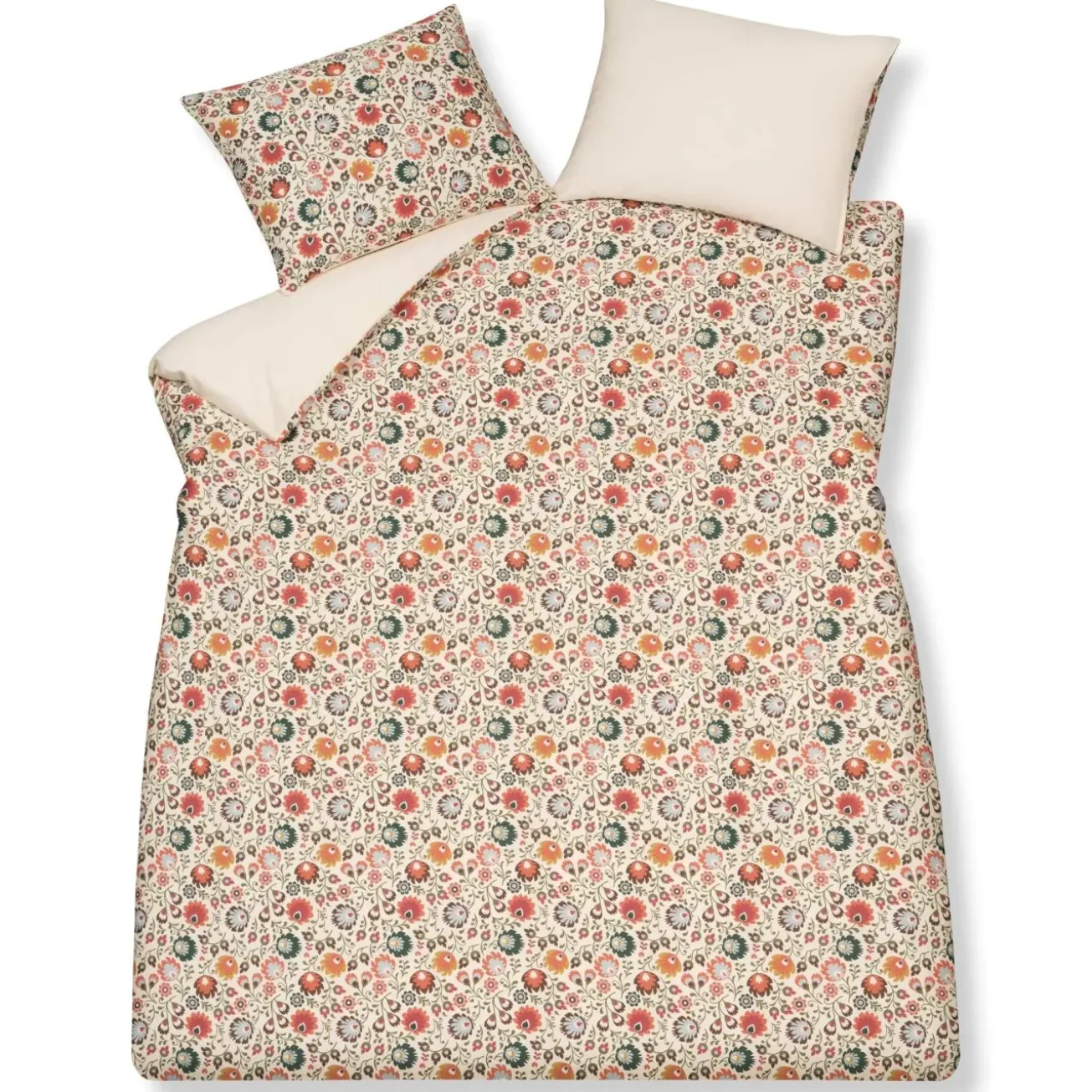 Bath & Living Vandyck Vandyck PURE 87 duvet cover Cream Tan 140x220 cm