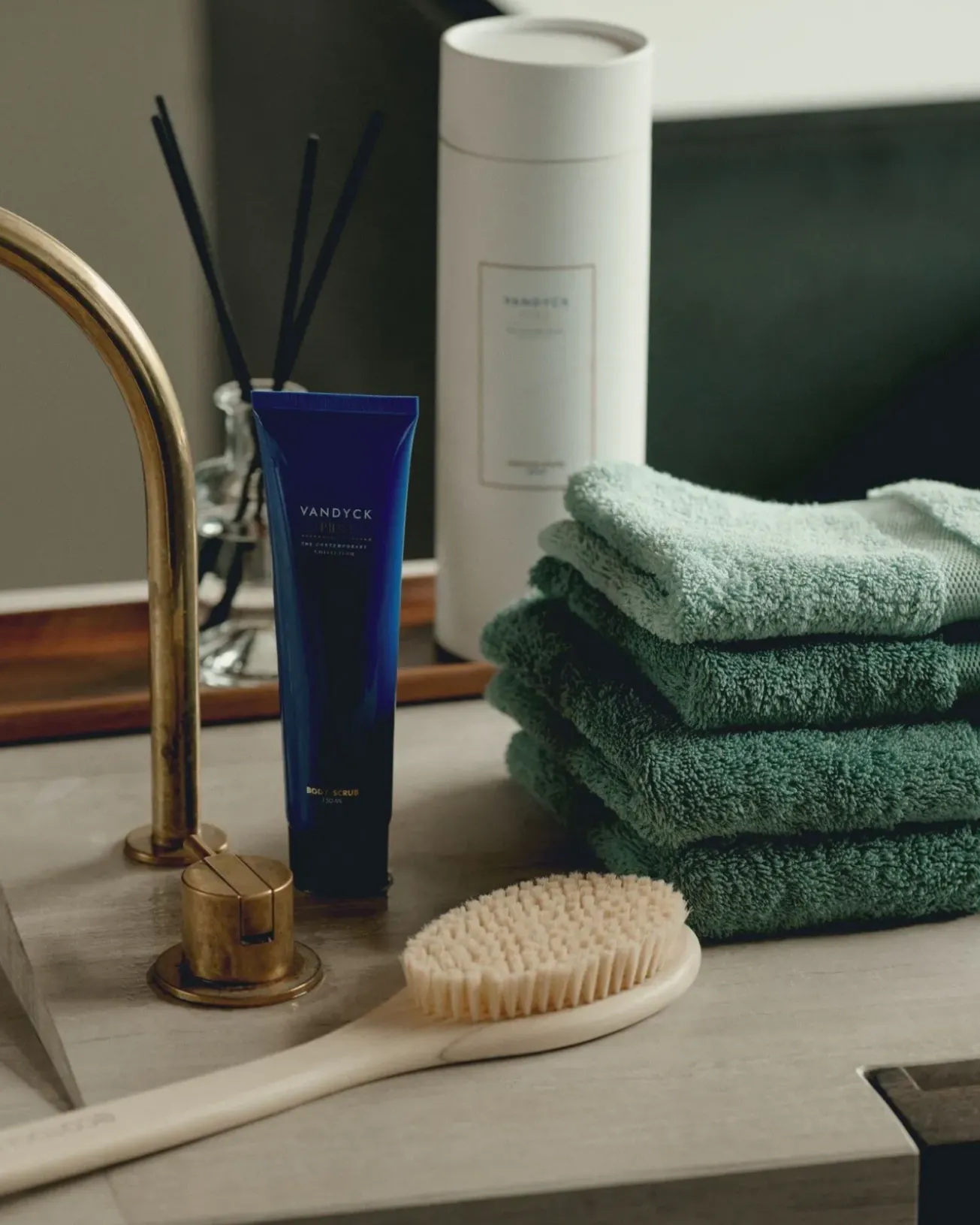 Bath & Living Vandyck Vandyck RANGER bath textiles Mineral Blue