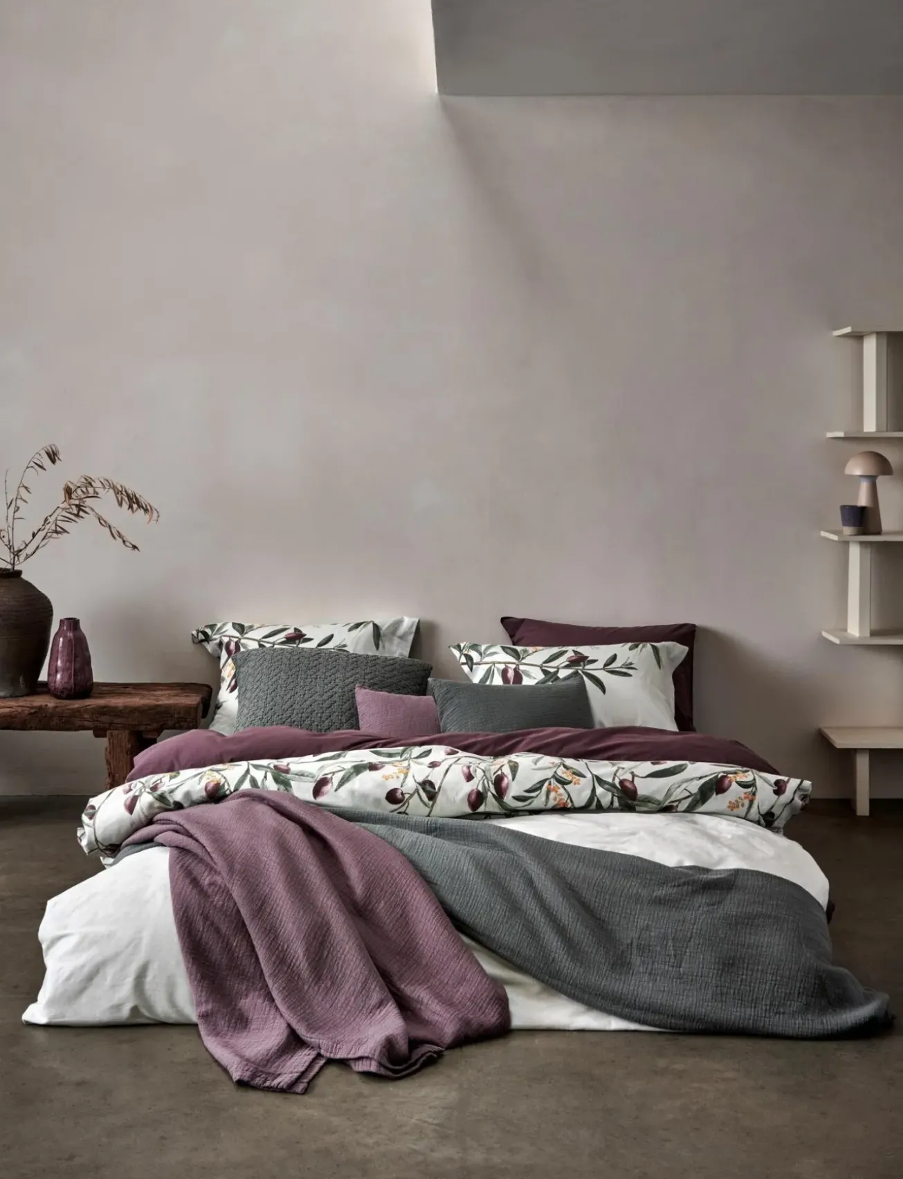 Bath & Living Vandyck Vandyck WASHED COTTON duvet cover Peppercorn 240x220 cm