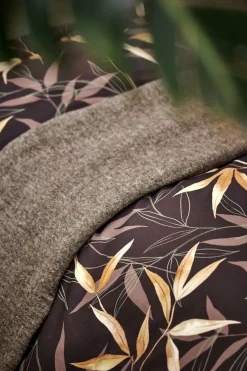 Bath & Living Vandyck Vandyck ZEN GARDEN duvet cover Dark Chocolate 200x220 cm