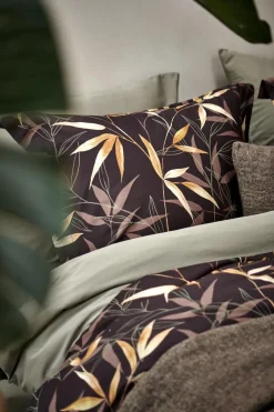 Bath & Living Vandyck Vandyck ZEN GARDEN duvet cover Dark Chocolate 140x220 cm
