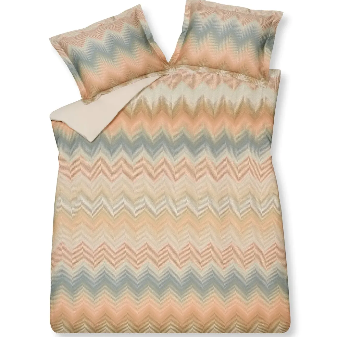 Bath & Living Vandyck Vandyck ZIGGY duvet cover Cream Tan 240x220 cm