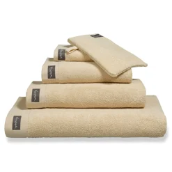 Bath & Living Vandyck Washcloth HOME collection Uni Bleached Sand (BAKC13202) set/6 pieces